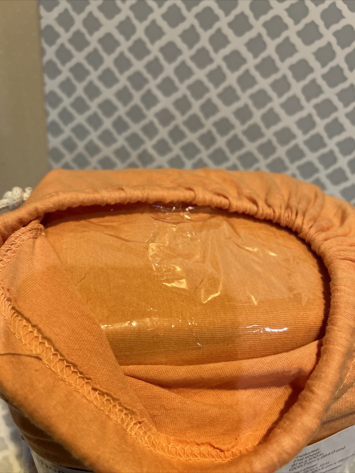 Solid Jersey Sheet Set Room Essentials™ Size Full Sun Orange eBay