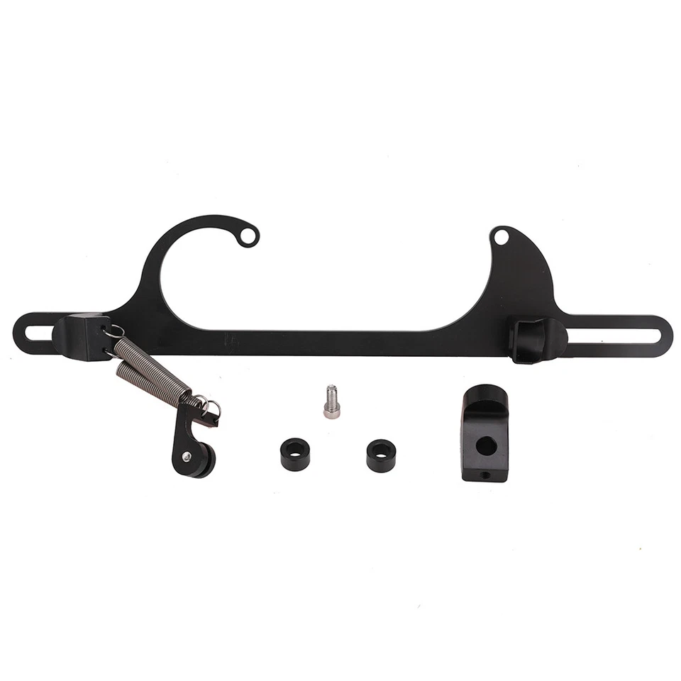 Billet Aluminium Throttle Cable Bracket & Return Spring Fit For Holley 4150 4160 - image 4 of 4
