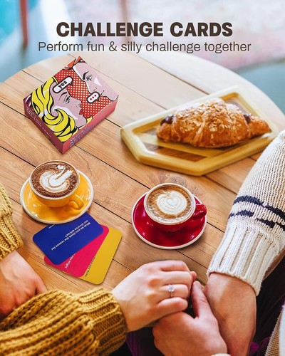 200+ Cool and Fun Conversation Card Game for Couples Question Challenge Cards - Picture 5 of 6