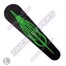 Gas Tank Dash Console Insert Cover 08 - 16 Harley Streetglide - PINSTRIPE GREEN