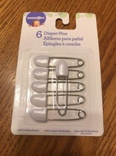 Babies R Us 6 Diaper Pin - Ships N 24h
