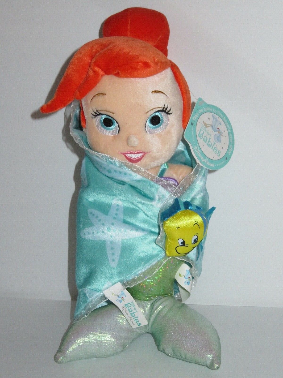 little mermaid baby blanket