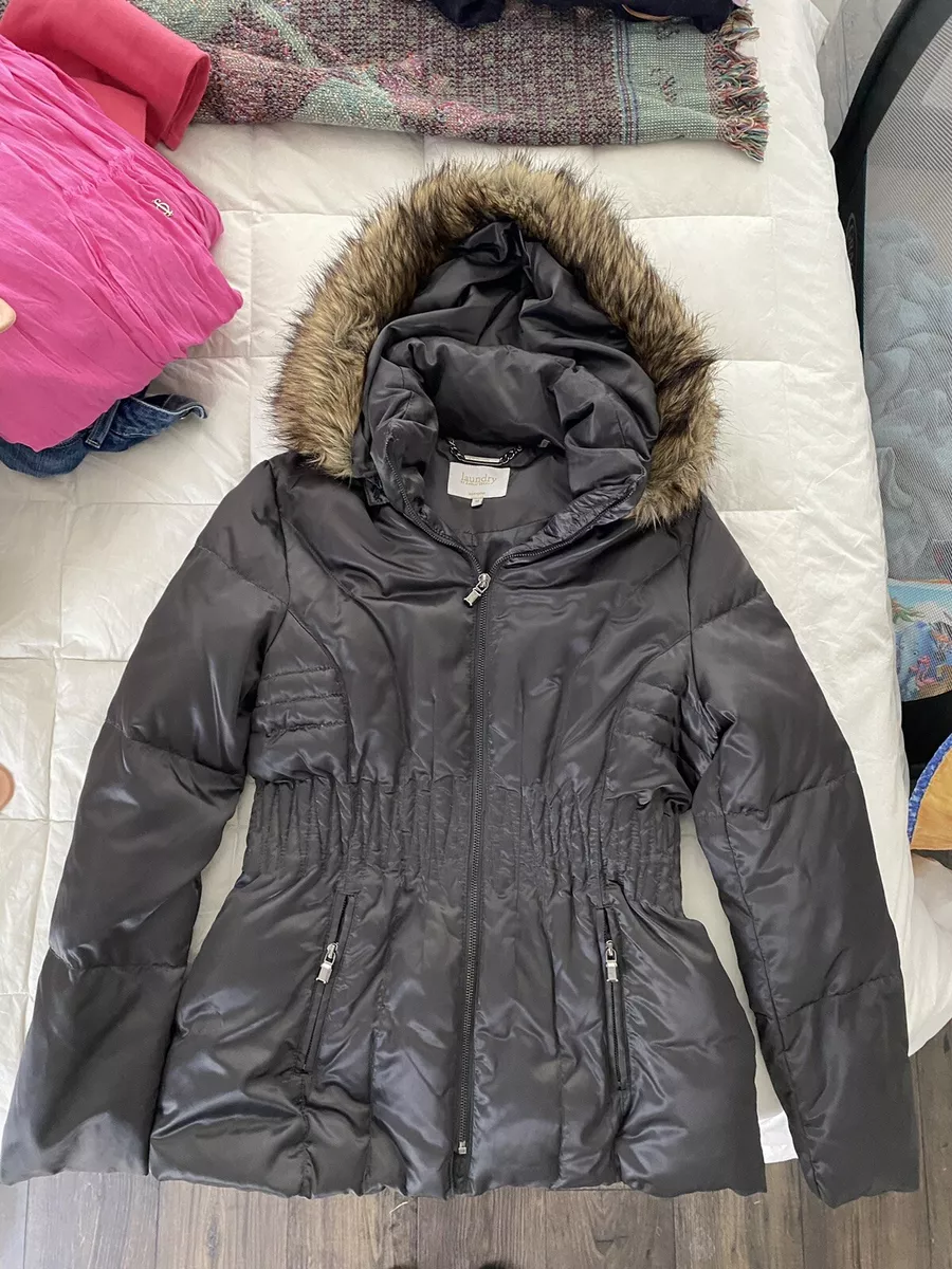 Laundry puffer clearance coat