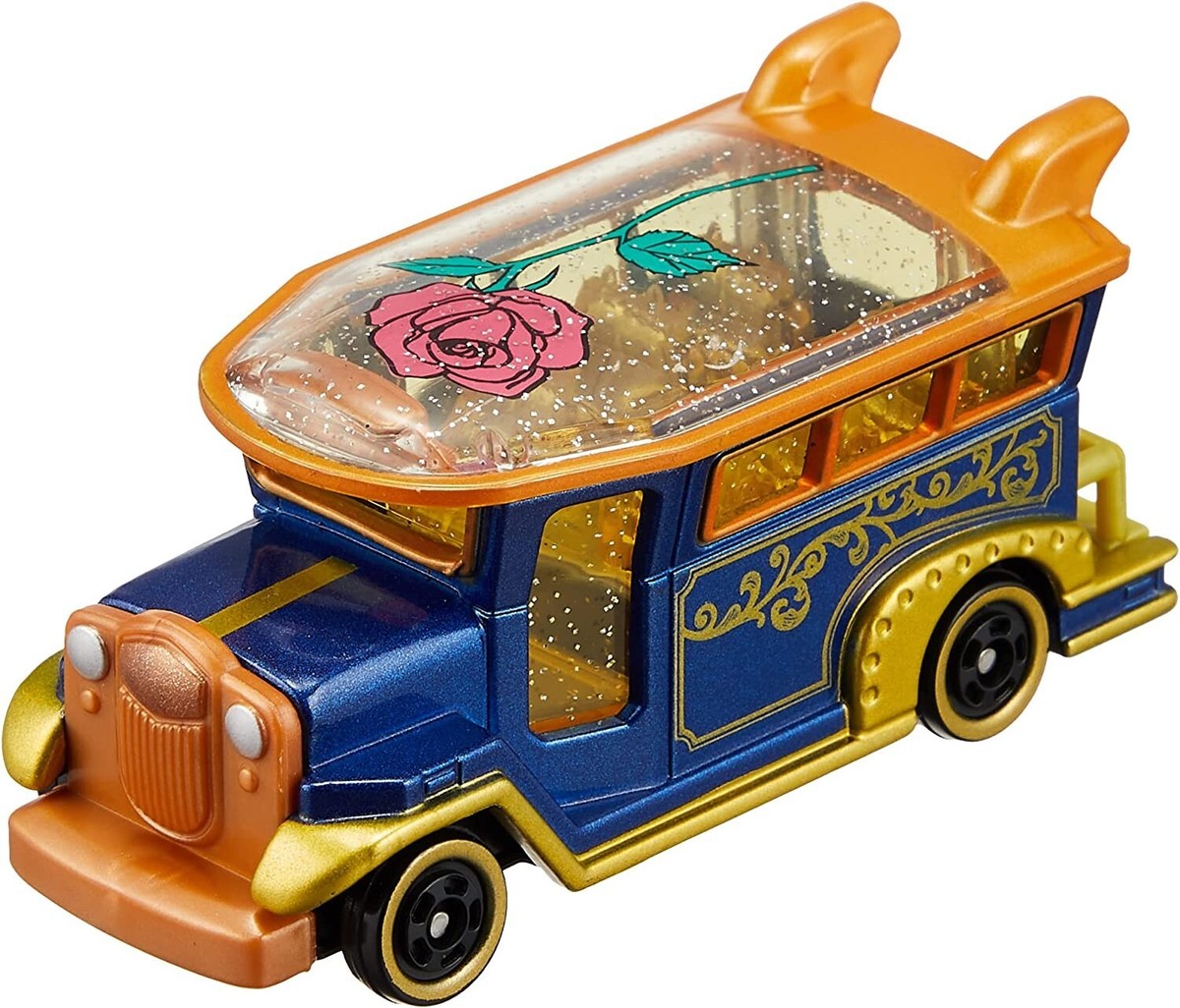 Tomica Disney Princess Beauty and the Beast Rose Cruiser 1:64 