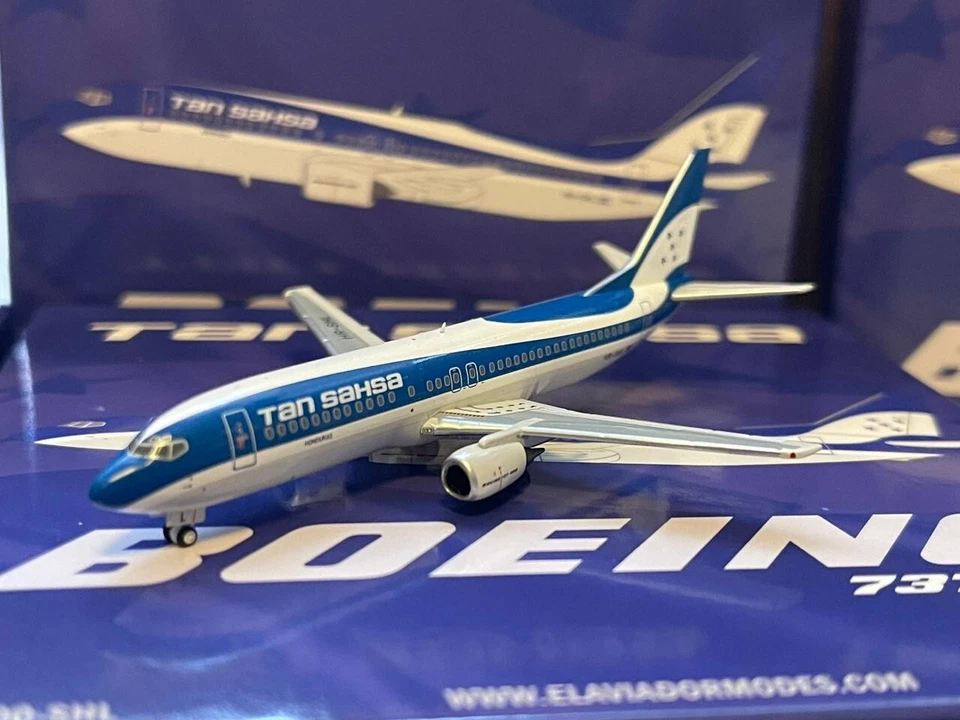 Желтовато-коричневый Sahsa / Boeing 737-400 / EAV400-SHL / 1:400 - Изображение 2 из 4