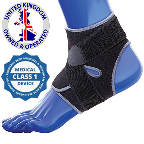 KEDLEY Neoprene Ankle Support Strap Compression, Adjustable Brace, Medical Grade
