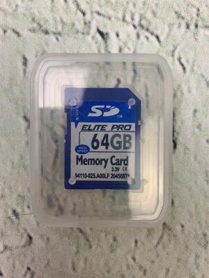64GB Security Digital Card Security Digital Card Memory Card High Speed