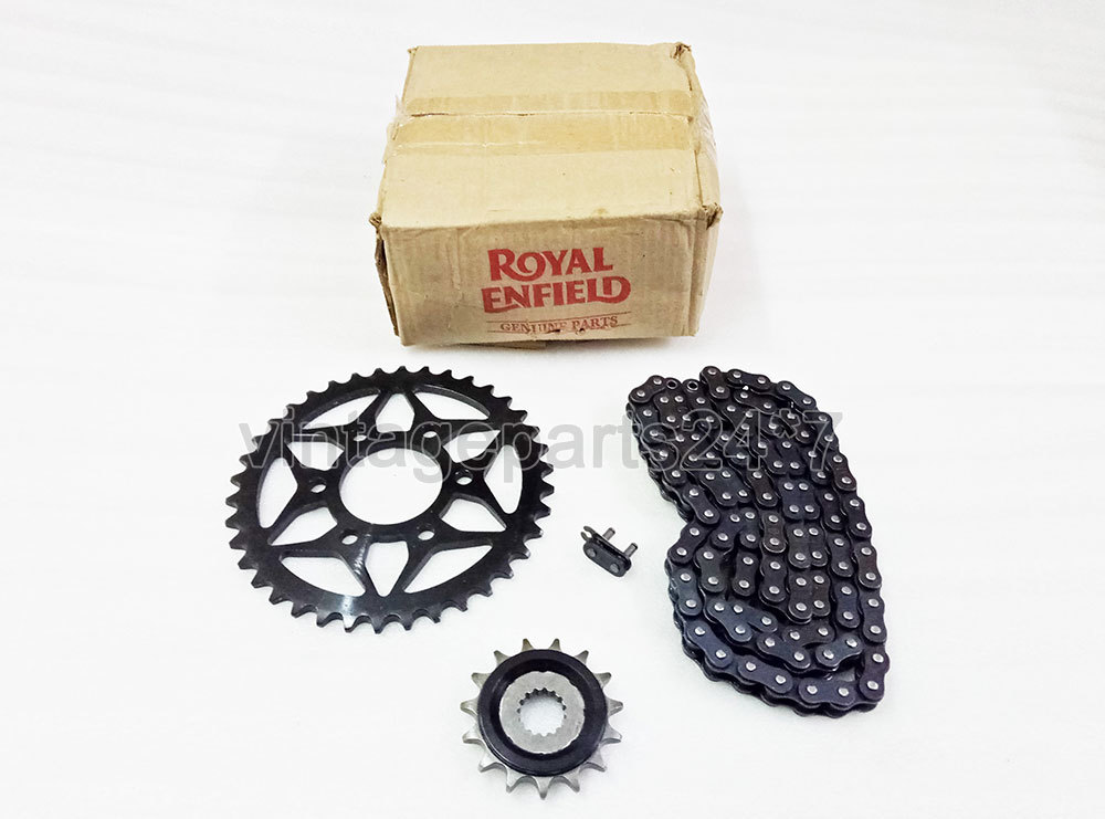 Genuine Royal Enfield Himalayan Chain And Sprocket Kit Assembly eBay
