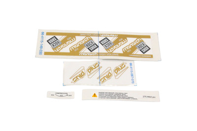 Rock Shox Aufklebersatz Monarch Plus HV gold 11.4115.130.080 #204
