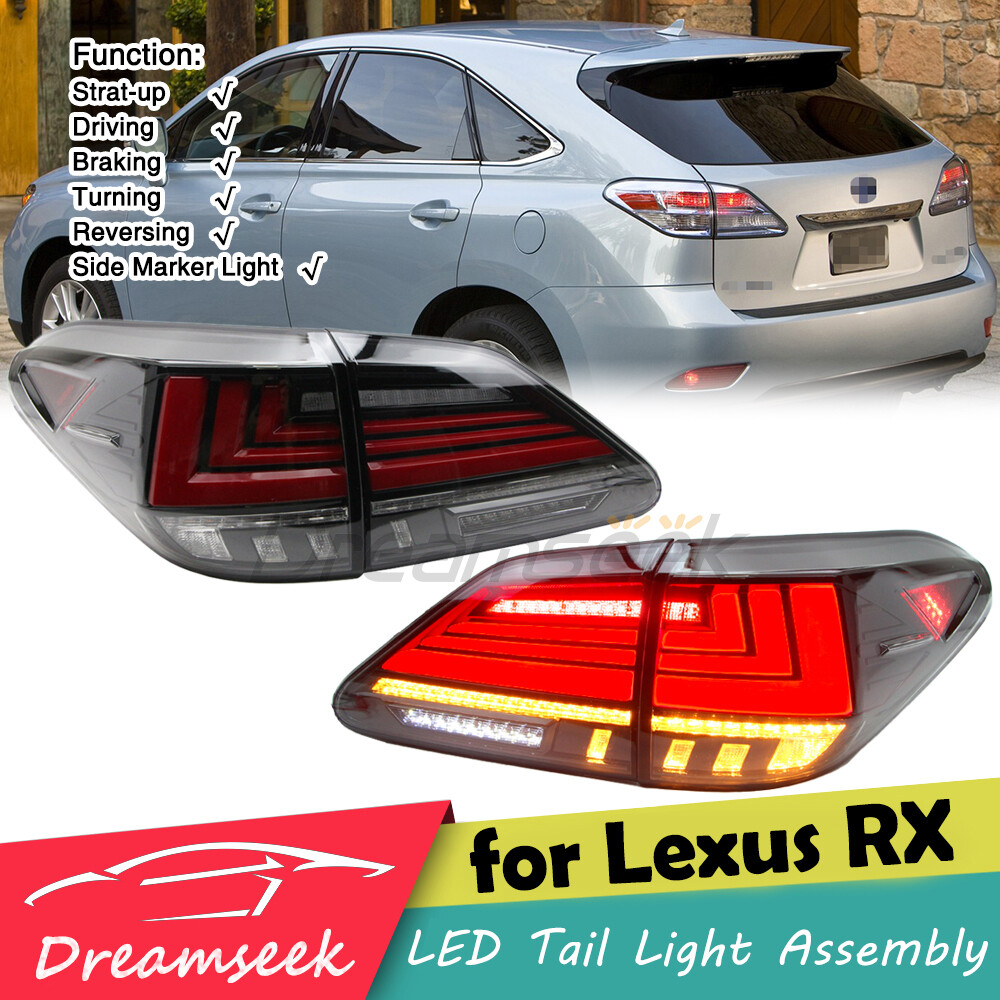 LED Tail Light Assembly For Lexus RX 350 F 450h 2010-15 Rear Brake
