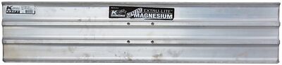 Kraft Tool CC797-01 36''x8'' Multi-Trac Bull Float Groover 1'' Spacing w/o Bracket