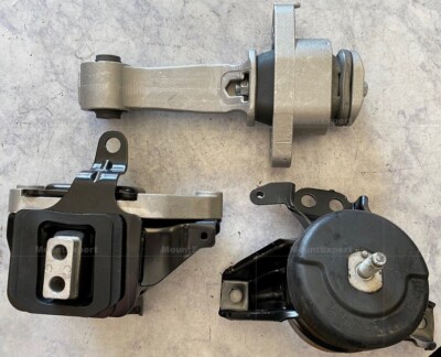 3-Piece Hydraulic Engine & Transmission Mount Set For 2016-2020 Hyundai Sonata & Kia Optima