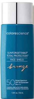 COLORESCIENCE SUNFORGETTABLE TOTAL PROTECTION FACE SHIELD BRONZE SPF50 (1.8 oz)