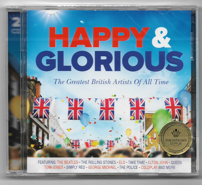 Happy & Glorious - The Greatest British Artists Of All Time / 2 CDs / NEU & OVP