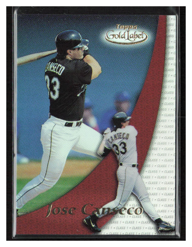 2000 Topps Gold Label #87 Jose Canseco