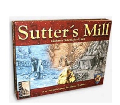 Sutter s MillCalifornia Gold Rush of 1849 Retail Edition Phalanx Games 2008 New