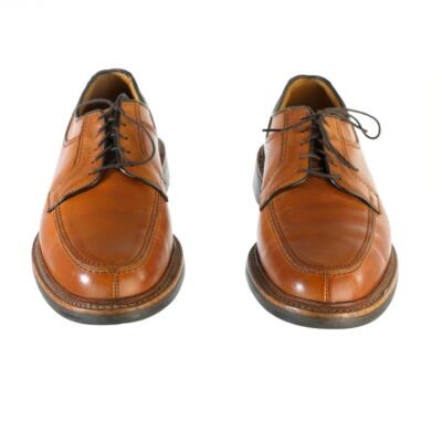 ALLEN EDMONDS Norse Split Toe Oxfords Dress Shoes Sz. 10 D Tan USA