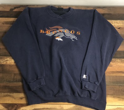 vintage denver broncos sweatshirt