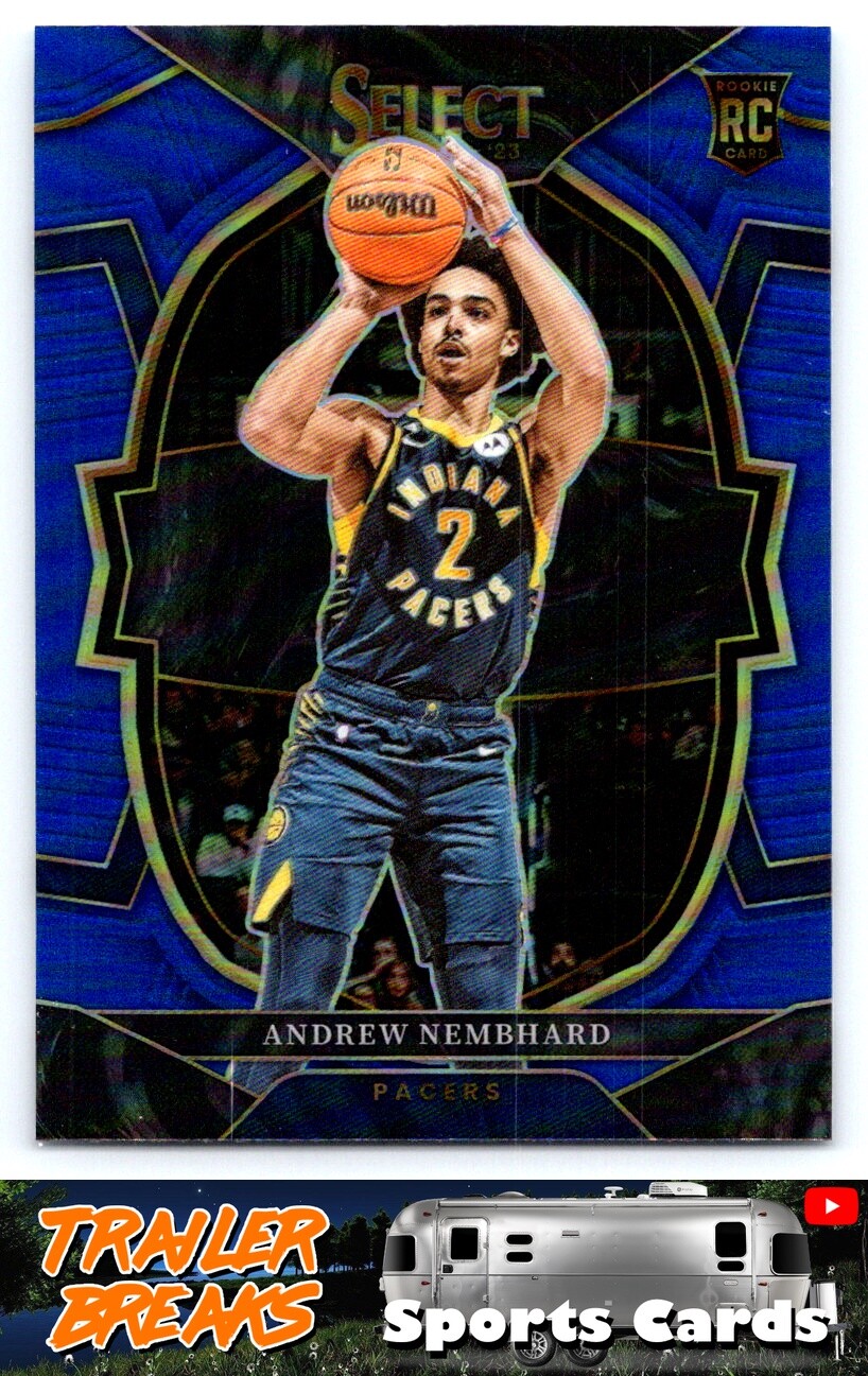 2022-23 Panini Select #77 Andrew Nembhard Silver Prizms
