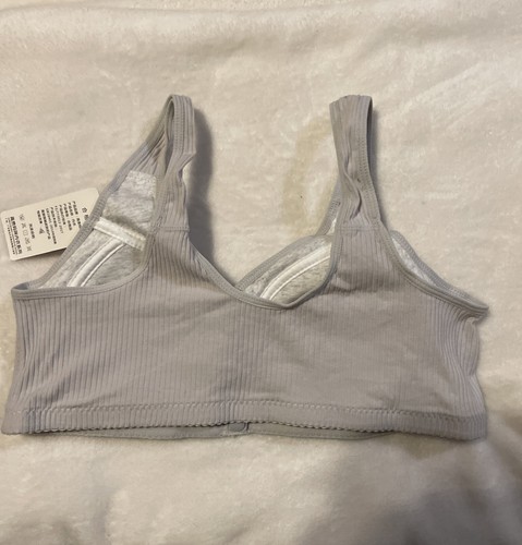 Ribbed Bras for Women Front Closure No Underwire 42/95 - Picture 4 of 4