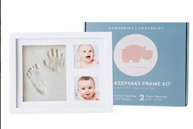 baby handprint kit by little hippo