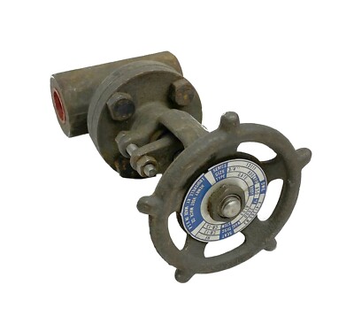 Henry Vogt 3/4'' Gate Valve Series 13111 Max PSI 1975 Body Type A105 Stem CR-13