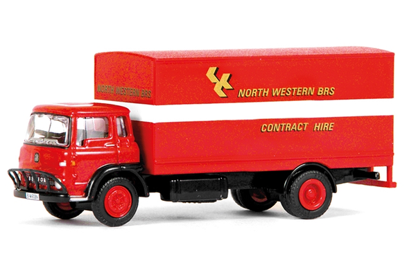 Efe 22912 Bedford Tk 2 Achsen Kastenwagen Western B.R.S 1/76 Spur 00-image