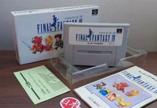 Final Fantasy IV FF4 Super Nintendo SNES Super Famicom + MANUAL FREE SHIPPING