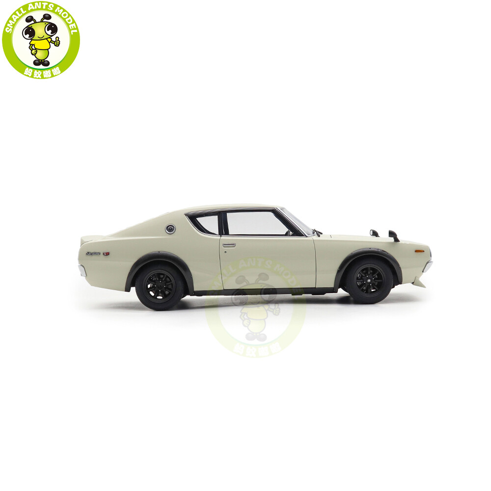 京商 1/18 NISSAN SKYLINE 2000GT-R KPGC110 1/18 Nissan Skyline 2000GT-R KPGC110 Tuned Version White Autoart