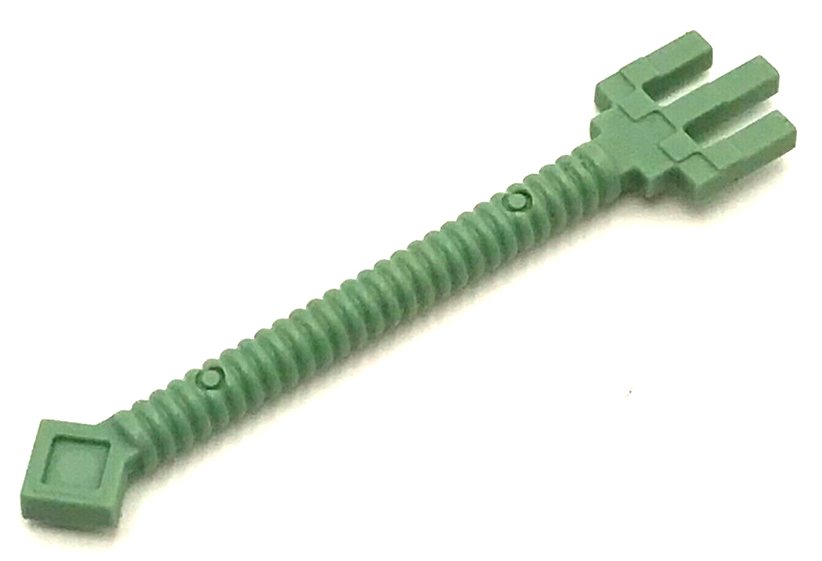 Lego New Sand Green Minifigure Weapon Trident Pixelated Minecraft