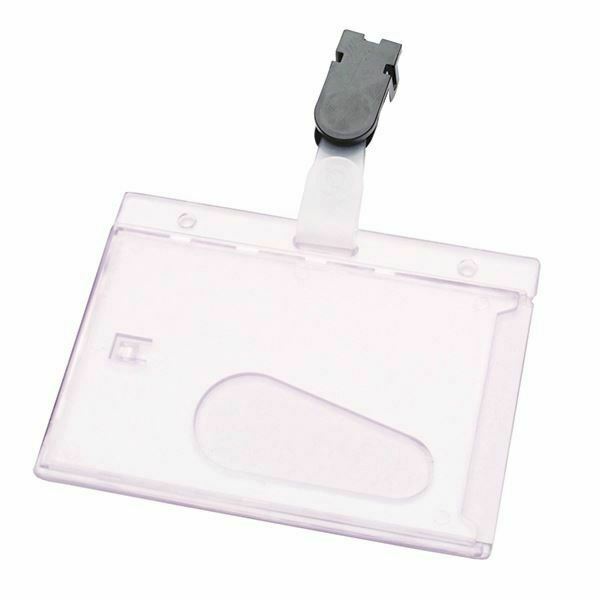 Security Name Badge 60x90mm (Pack of 25) PV00922