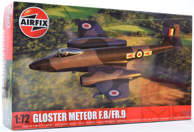 Airfix Gloster Meteor F.8/FR.9 1:72 Scale Plastic Model Plane Kit A04067