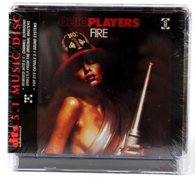 Fire - Ohio Players (CD, DTS, 2001) 5.1 Surround Quadraphonic OOP New Sealed NOS
