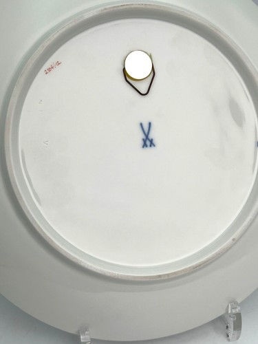 Miśnia porcelana kakiemon talerz ścienny 25,5 cm 1. Wahl - Zdjęcie 6 z 6