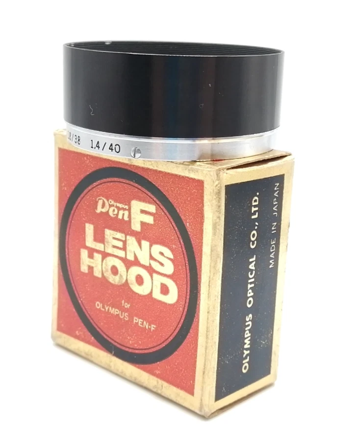🎦👀✨COMO NUEVO✨ Olympus Metal Lente SOMBRA S-45 PARA BOLÍGRAFO 25/4 38/1.8 40/1.4 Foto 3 de 4