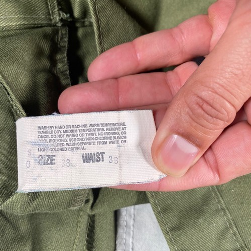 Vintage 80s BSA Boy Scouts of America Faded Green Pants Mens 38x31 Union Made - Picture 4 of 11