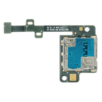 Samsung Note 8.0 GT-N5100 N5110 Sim Pin Reader Leser Slot Flex