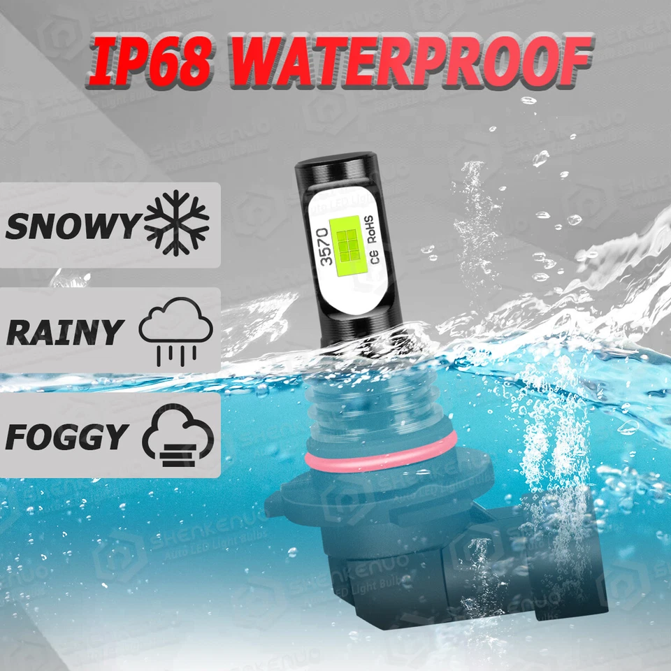 Kit de faros LED deportivos de haz alto bajo 8000 k para Mazda 3 2010-2018 Mazda3 Foto 4 de 4