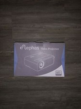 Elephas wireless projector, pre-owned, wifi, comp W/ iPhone, 2021, Movies.