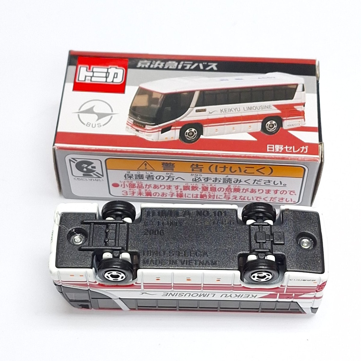 TOMICA KEIKYU LIMOUSINE HINO S'ELEGA BUS 1/156 NEW TOMY 101