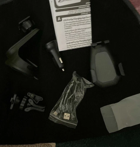 New Bracketron PwrUp Qi 10W Fast Charge Wireless Gravity Mount BT2-952-2 - Black - Picture 4 of 12