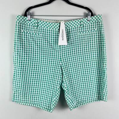 パンツ gadid anoniem NED / GREEN CHECK Women's Checkered Wide Leg Graphic Pants - Green Size XS