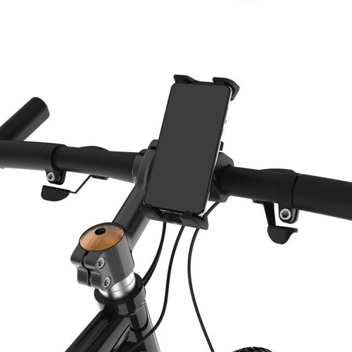 Mobile Phone Holder Bike Handlebar Rotation for Cell Mount Electric - Photo 7 sur 12