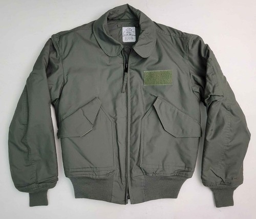 Valley Apparel USAF ARMY CWU-45/P Pilot Flight Flyer's Fire Resistant Jacket Med