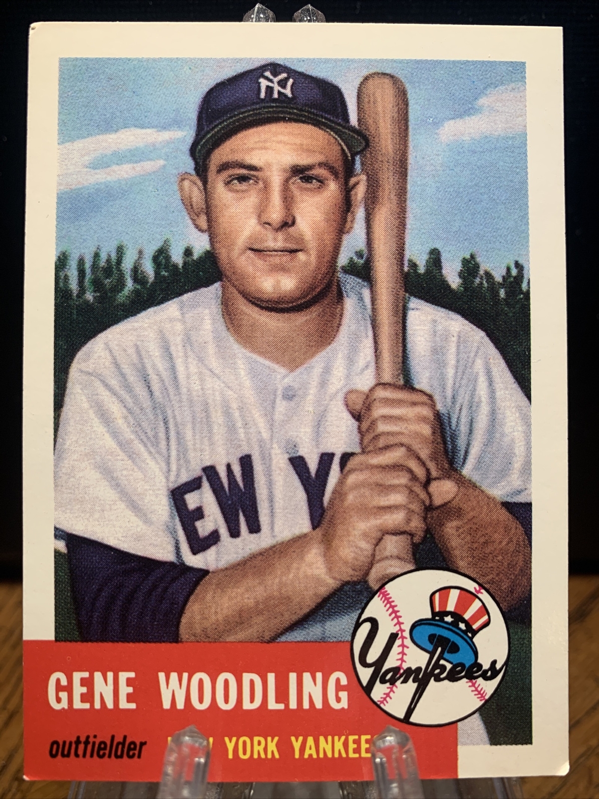 1991 Topps Archives 1953 Gene Woodling #264 New York Yankees
