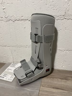 BREG BL515003 Walker Genesis 3 Strap Tall Boot Size Small Gray