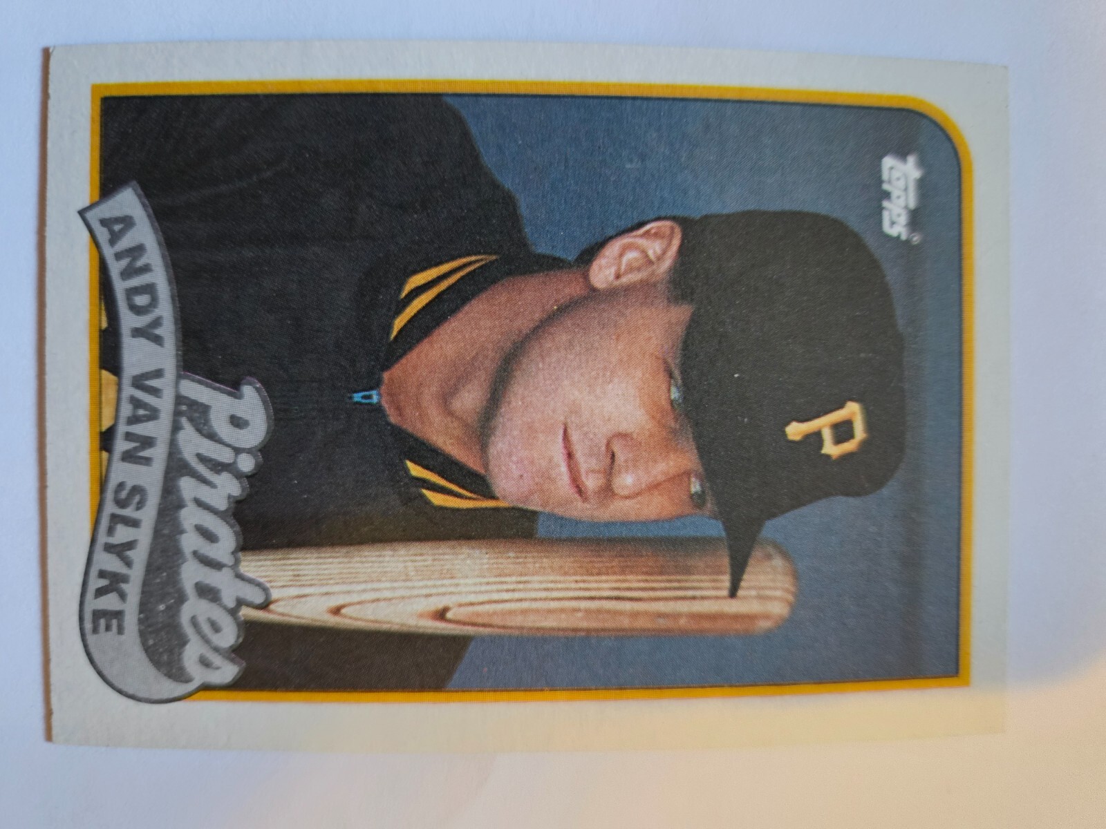 1989 TOPPS ANDY VAN SLYKE #350 NM