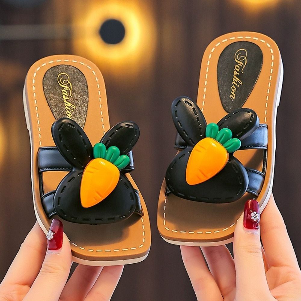 APL Ciabatte da casa bambino antiscivolo fisse coniglio carota scarpe per bambini casa