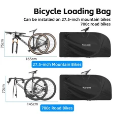 WEST BIKING Bicycle Transport Carry Bag 27.5in 700C Storage Bag Bike Travel Bag