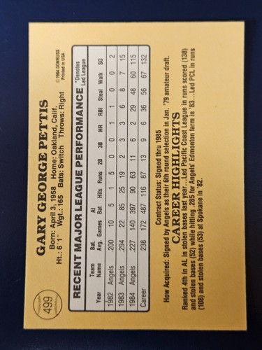 1985 Donruss Baseball Cards Complete Your Set You Pick Choose #441-550 - Picture 113 of 209